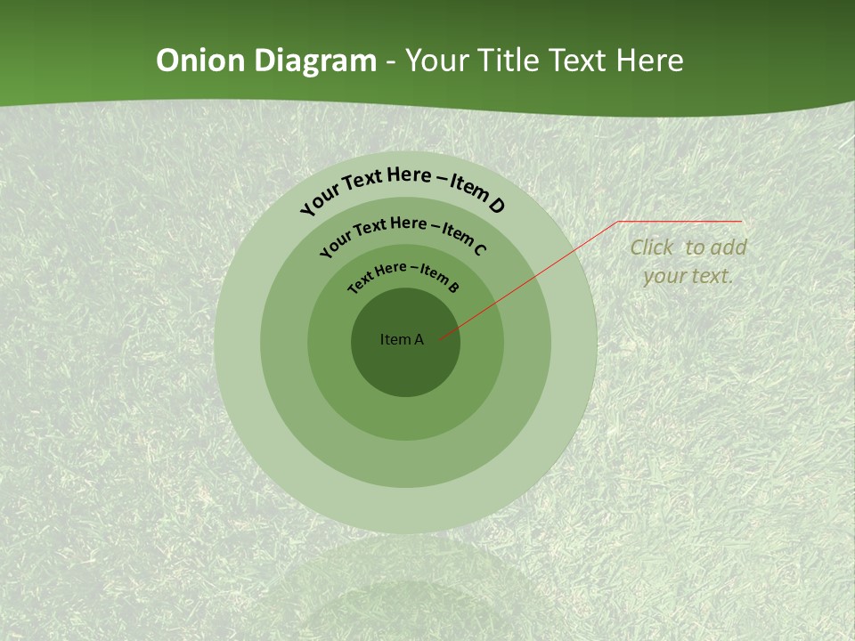 Nature Summer Golfcourse PowerPoint Template