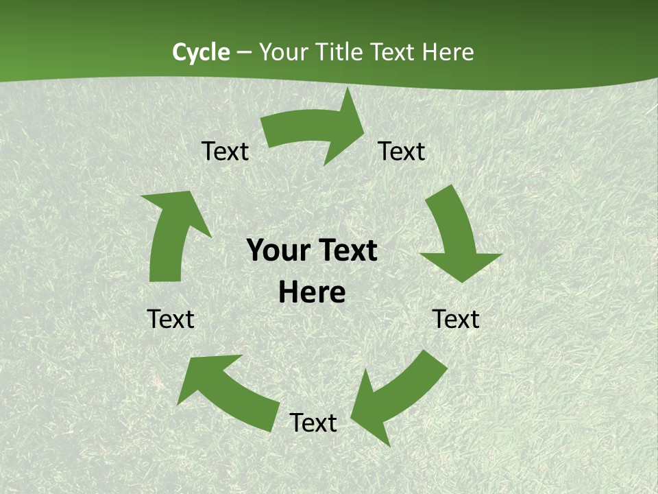 Nature Summer Golfcourse PowerPoint Template