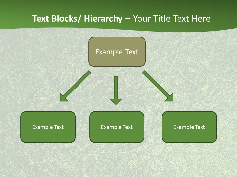 Nature Summer Golfcourse PowerPoint Template