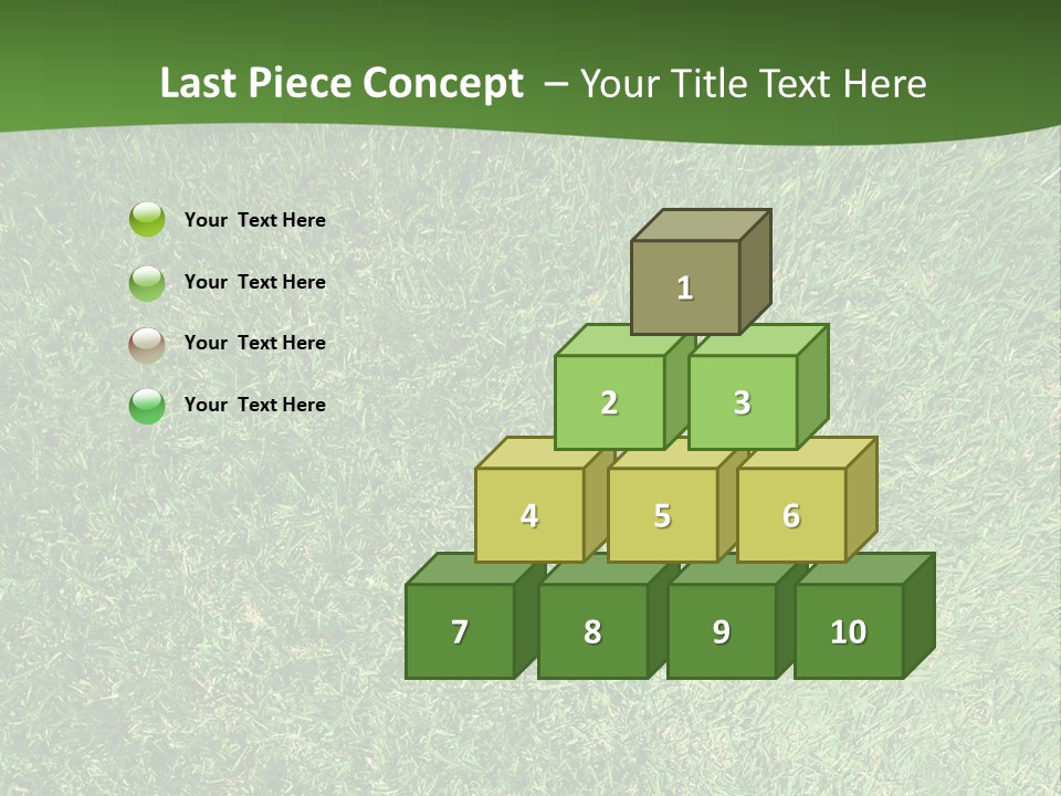 Nature Summer Golfcourse PowerPoint Template