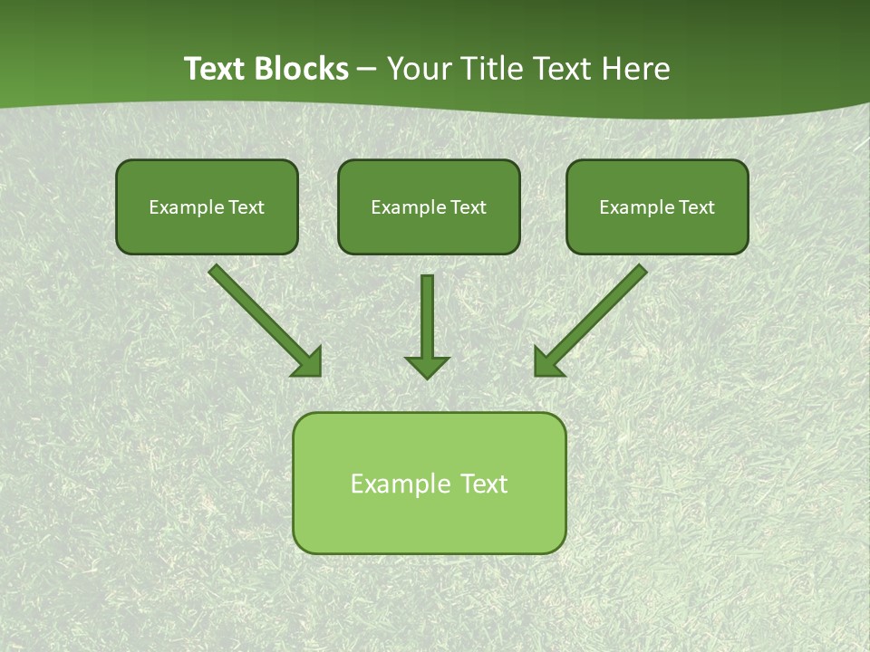 Nature Summer Golfcourse PowerPoint Template