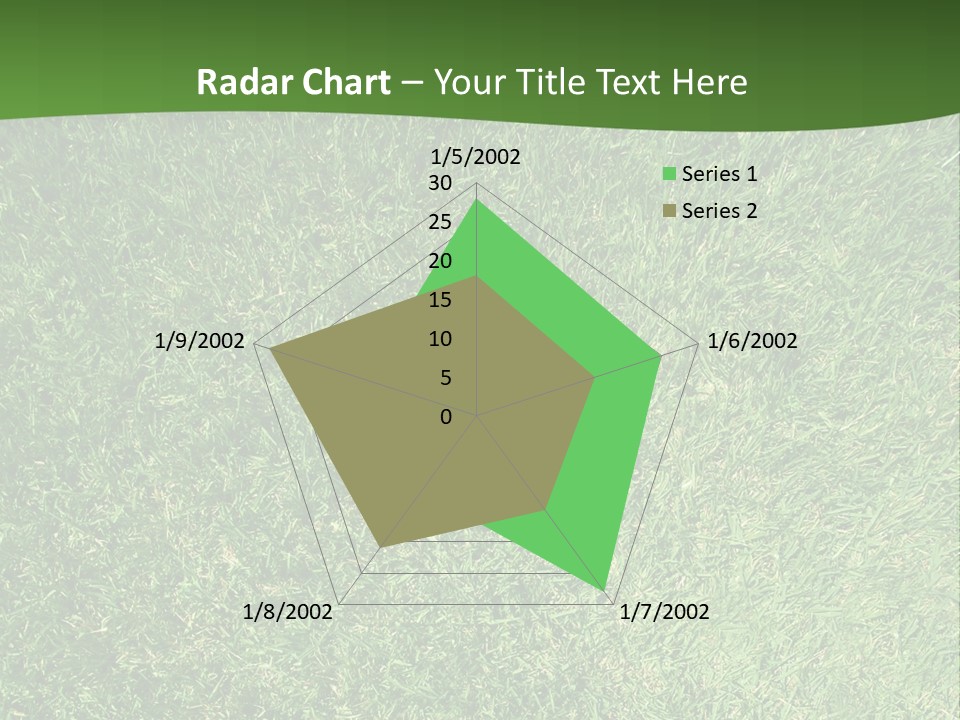 Nature Summer Golfcourse PowerPoint Template