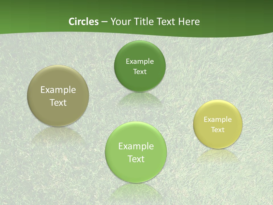 Nature Summer Golfcourse PowerPoint Template