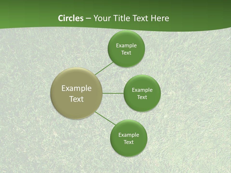 Nature Summer Golfcourse PowerPoint Template