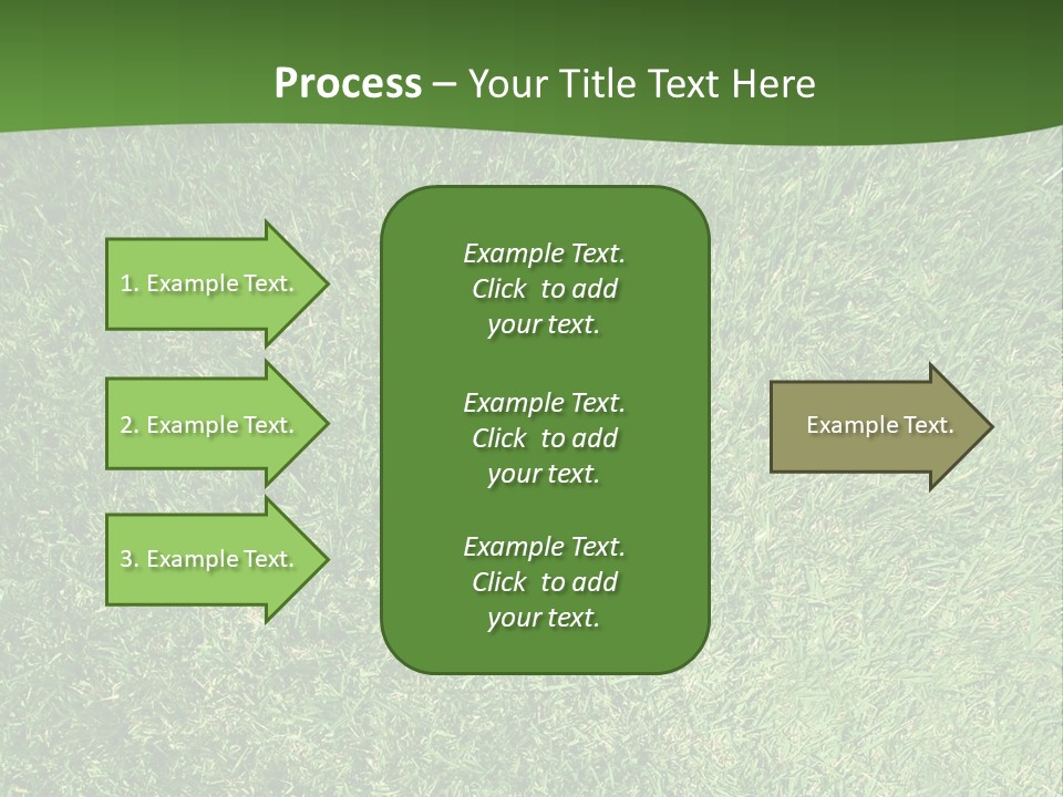 Nature Summer Golfcourse PowerPoint Template
