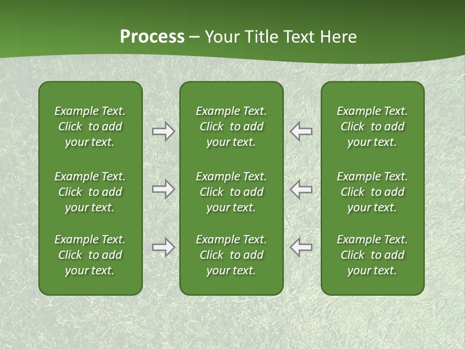 Nature Summer Golfcourse PowerPoint Template