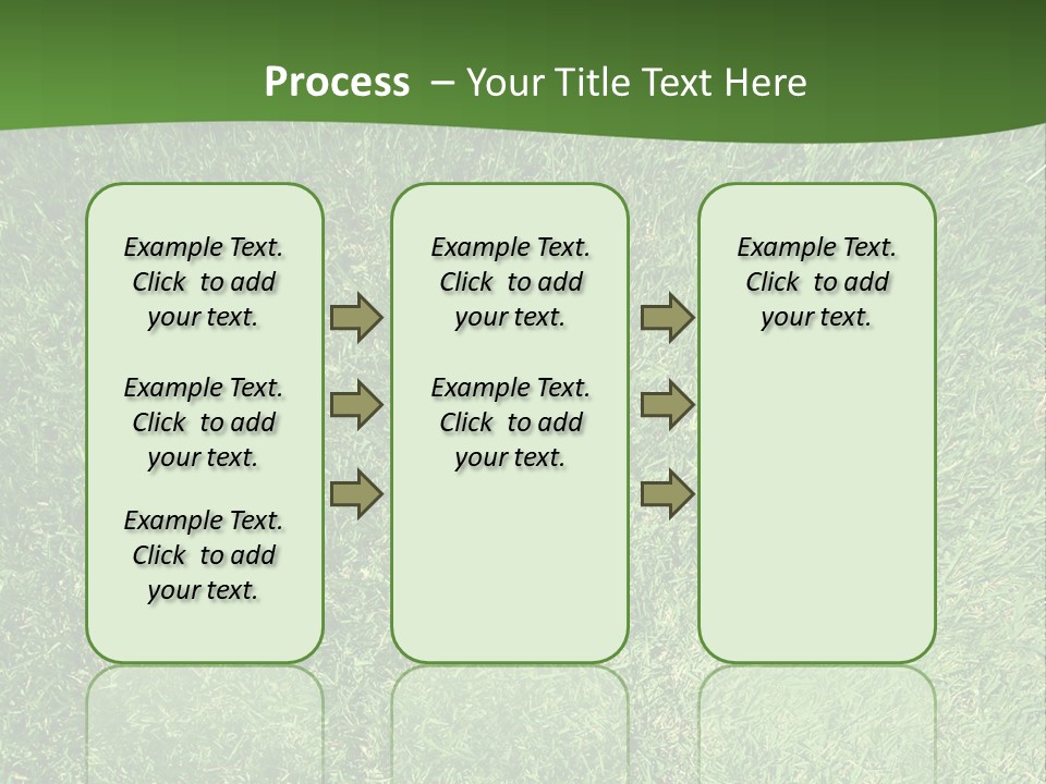 Nature Summer Golfcourse PowerPoint Template