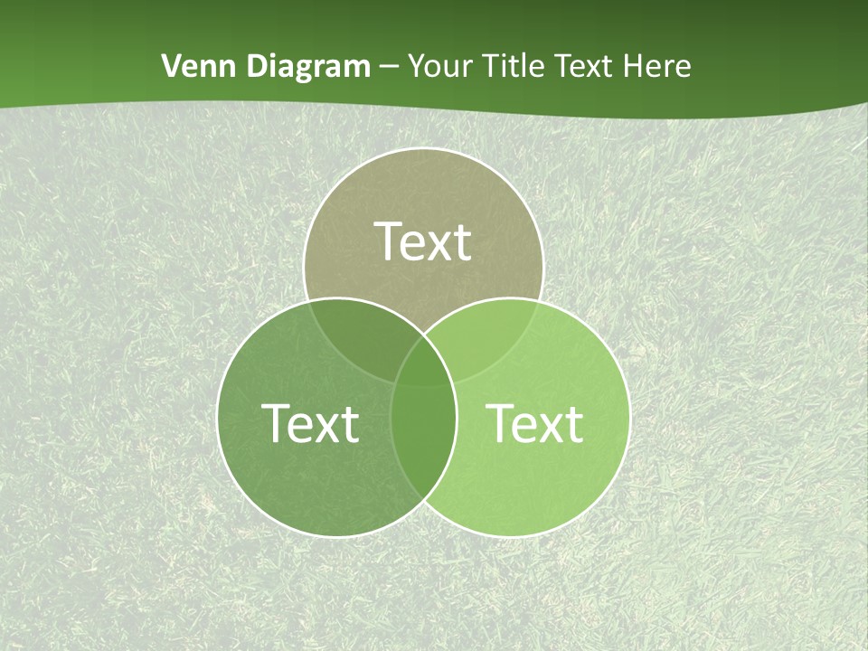 Nature Summer Golfcourse PowerPoint Template
