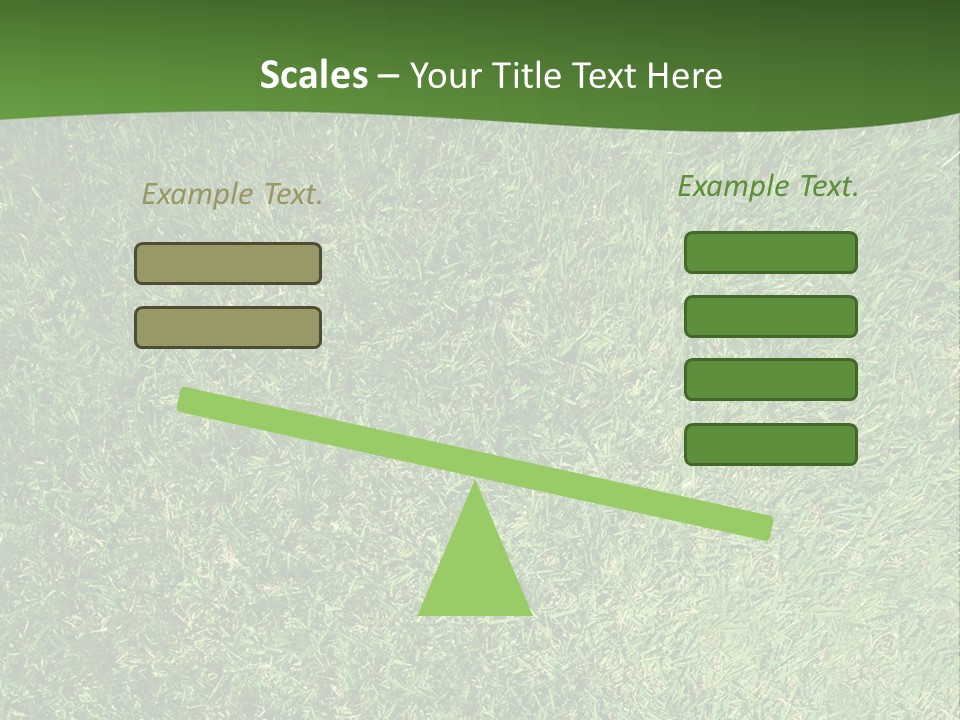 Nature Summer Golfcourse PowerPoint Template