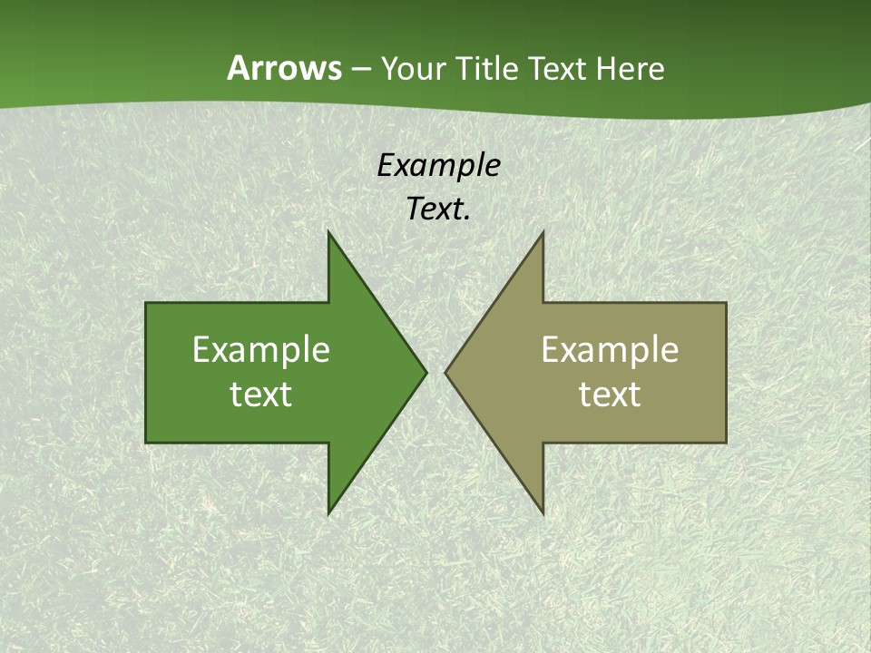 Nature Summer Golfcourse PowerPoint Template
