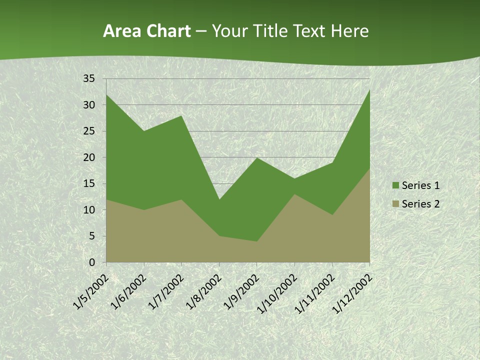 Nature Summer Golfcourse PowerPoint Template