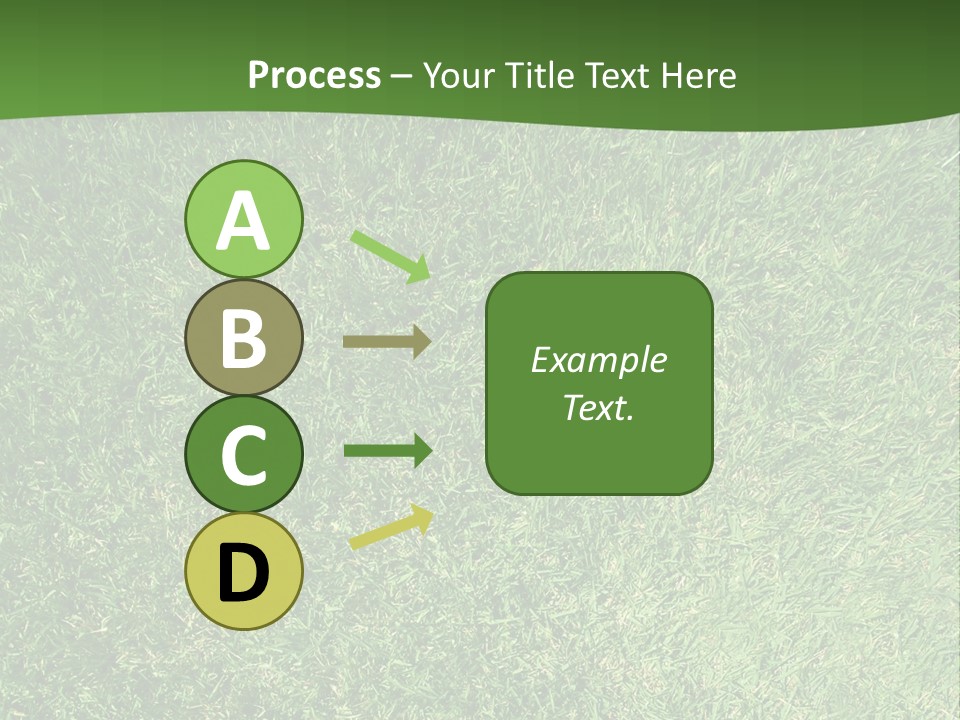 Nature Summer Golfcourse PowerPoint Template
