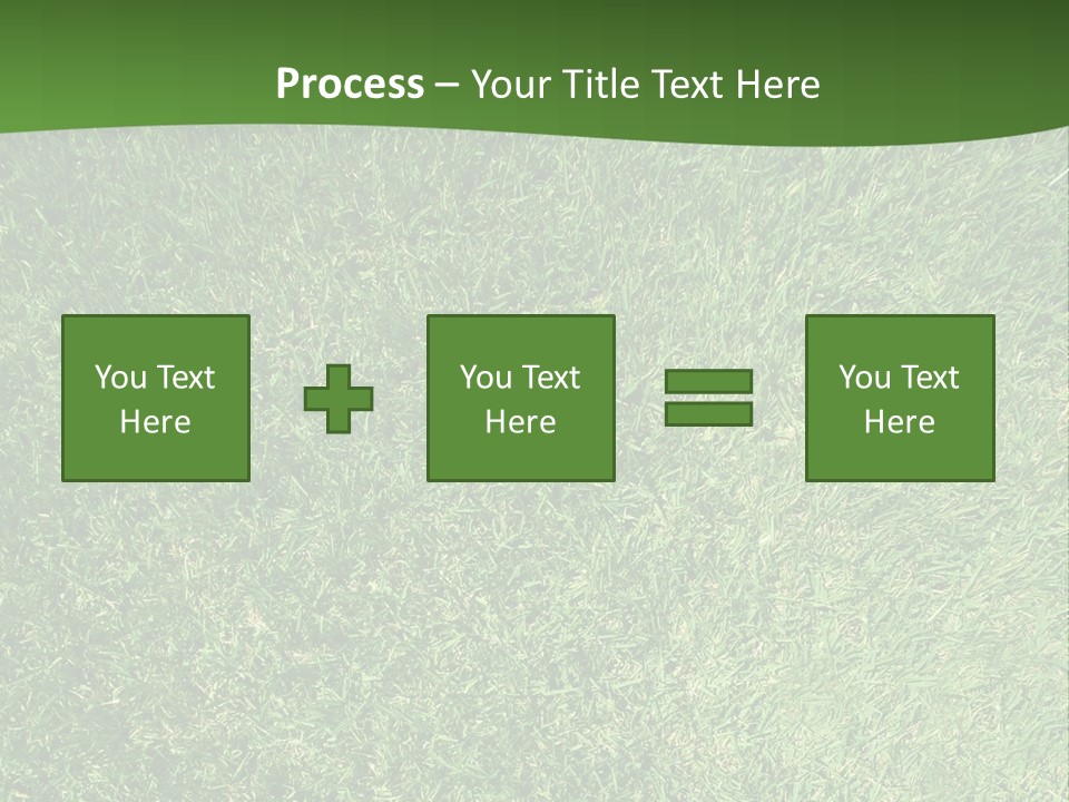 Nature Summer Golfcourse PowerPoint Template