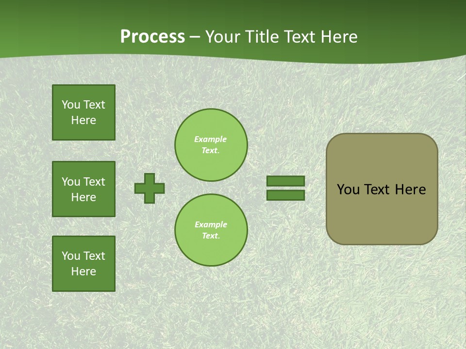 Nature Summer Golfcourse PowerPoint Template