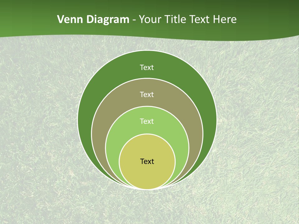 Nature Summer Golfcourse PowerPoint Template