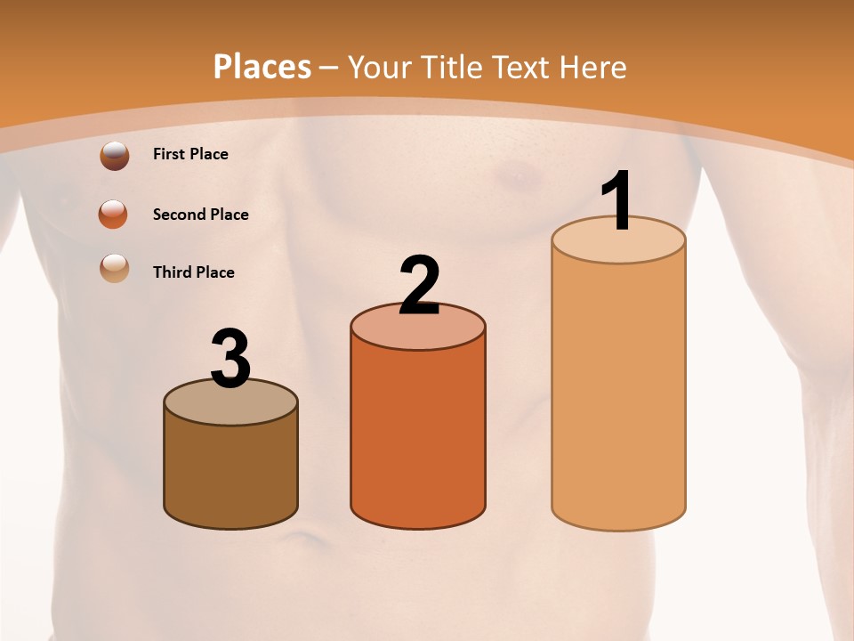Bare Health Neck PowerPoint Template