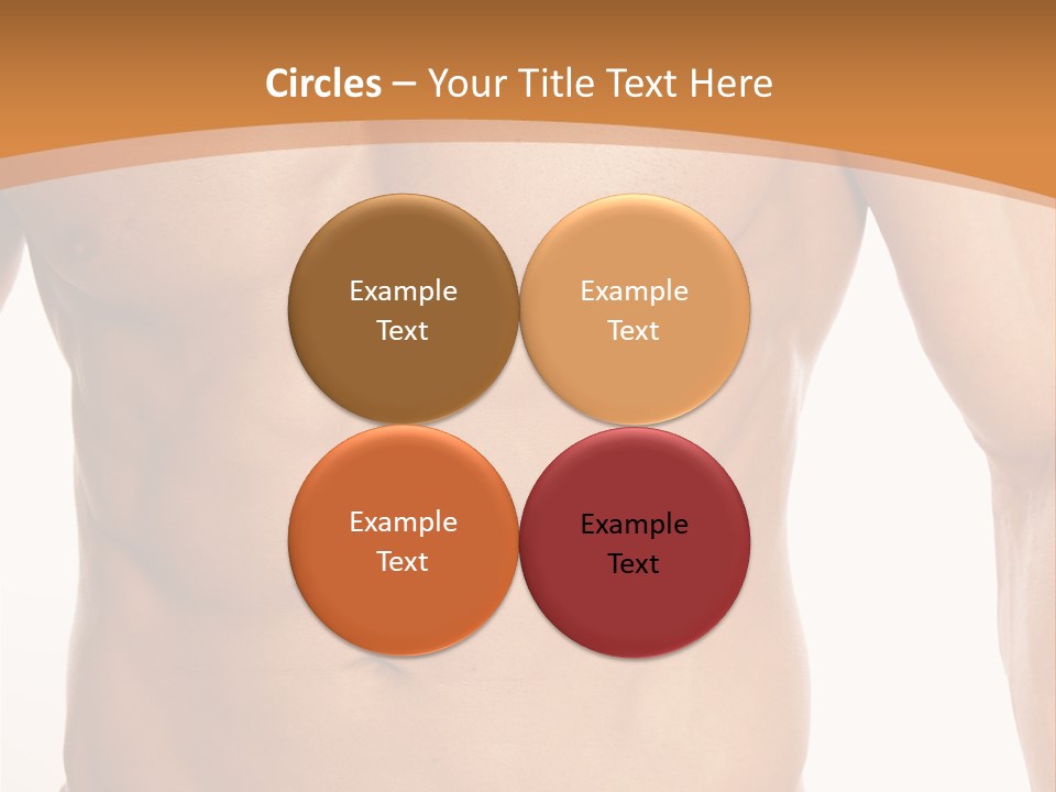 Bare Health Neck PowerPoint Template