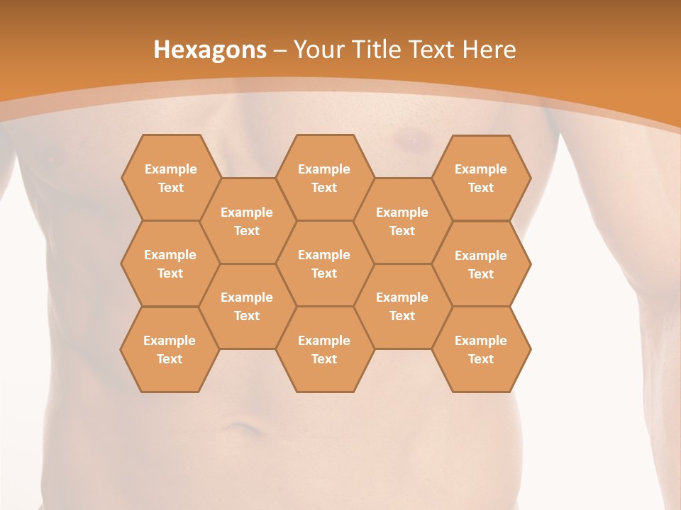 Bare Health Neck PowerPoint Template