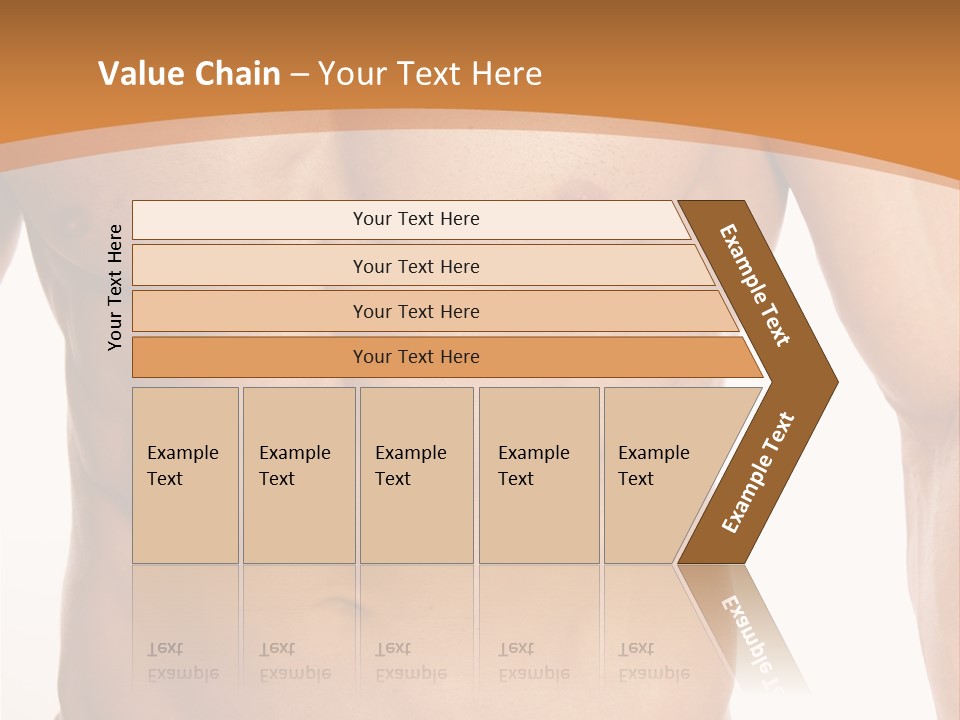 Bare Health Neck PowerPoint Template