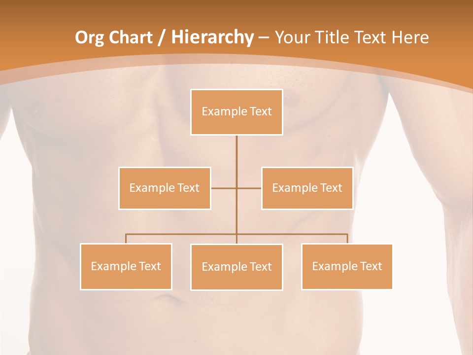 Bare Health Neck PowerPoint Template
