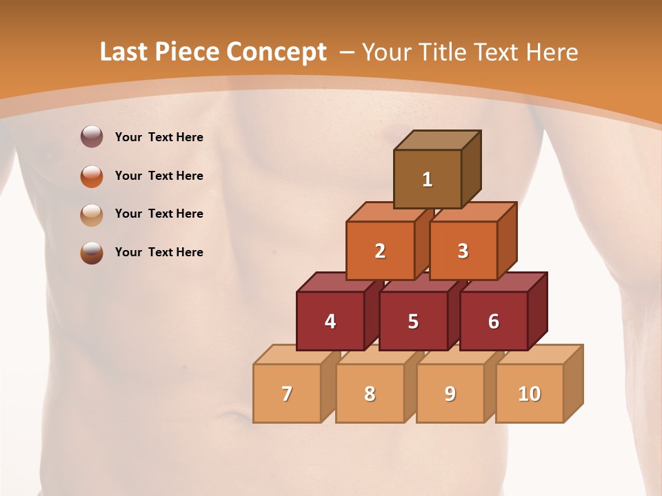 Bare Health Neck PowerPoint Template