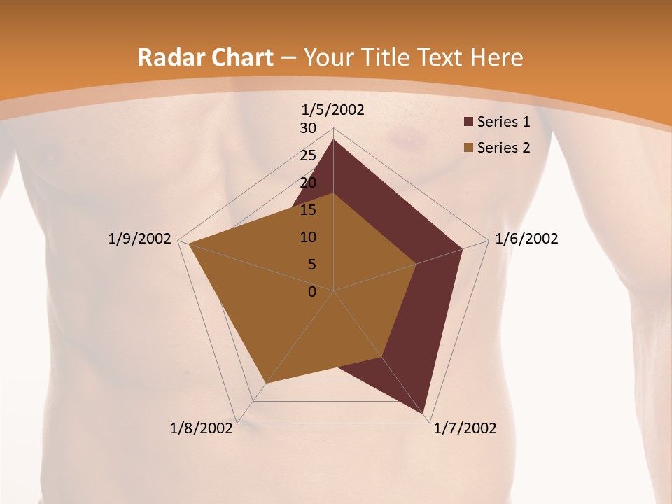 Bare Health Neck PowerPoint Template