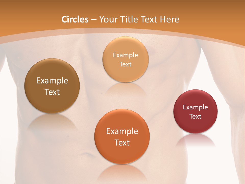 Bare Health Neck PowerPoint Template