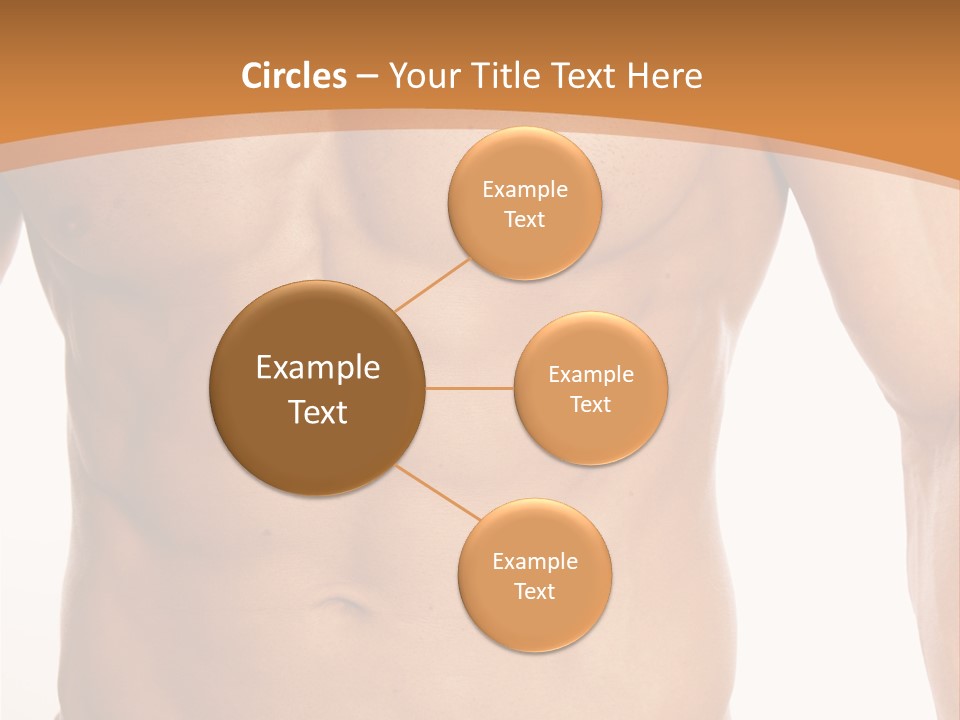 Bare Health Neck PowerPoint Template