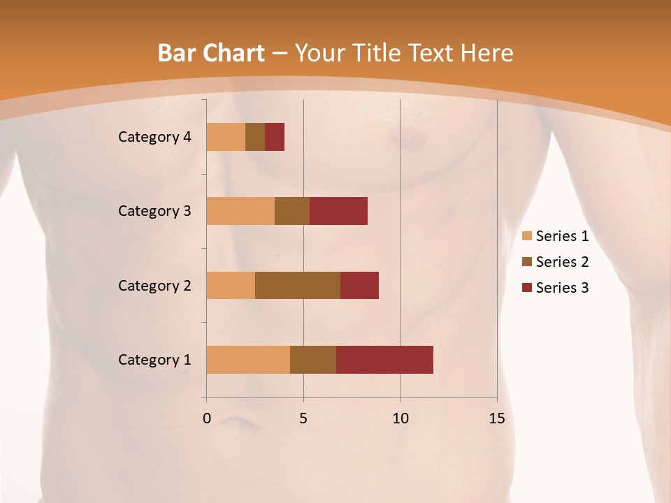 Bare Health Neck PowerPoint Template