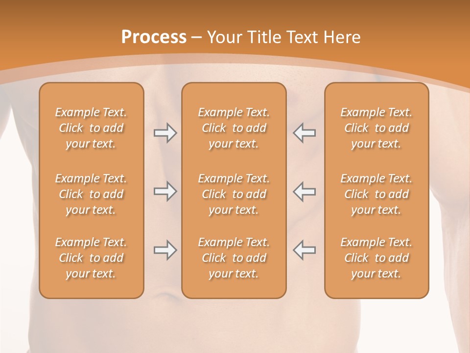 Bare Health Neck PowerPoint Template