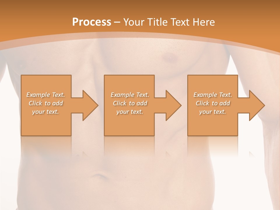 Bare Health Neck PowerPoint Template