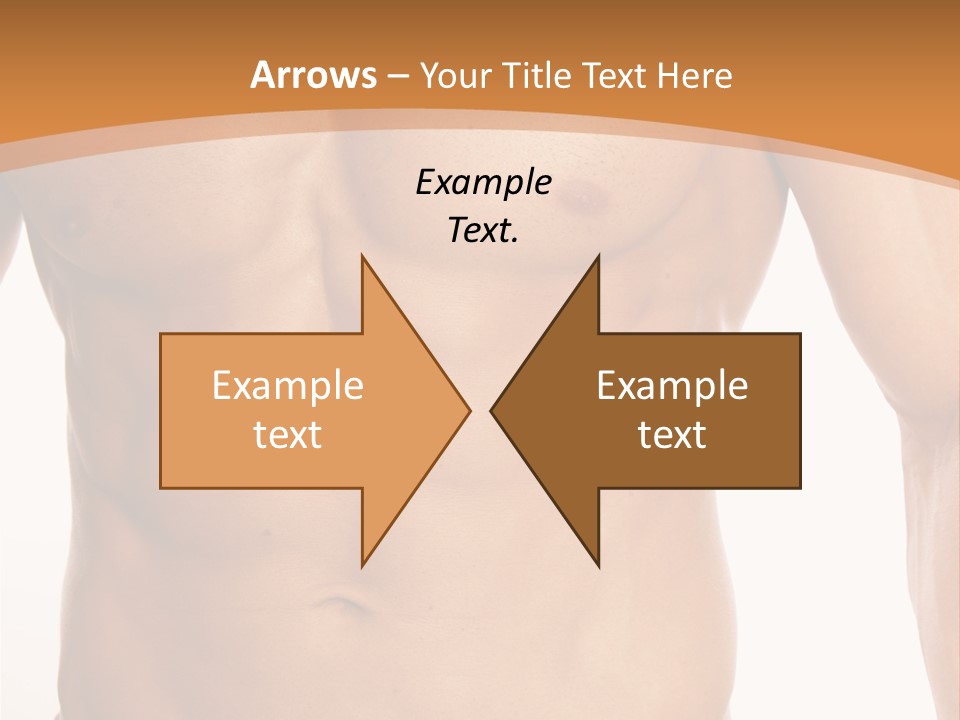 Bare Health Neck PowerPoint Template