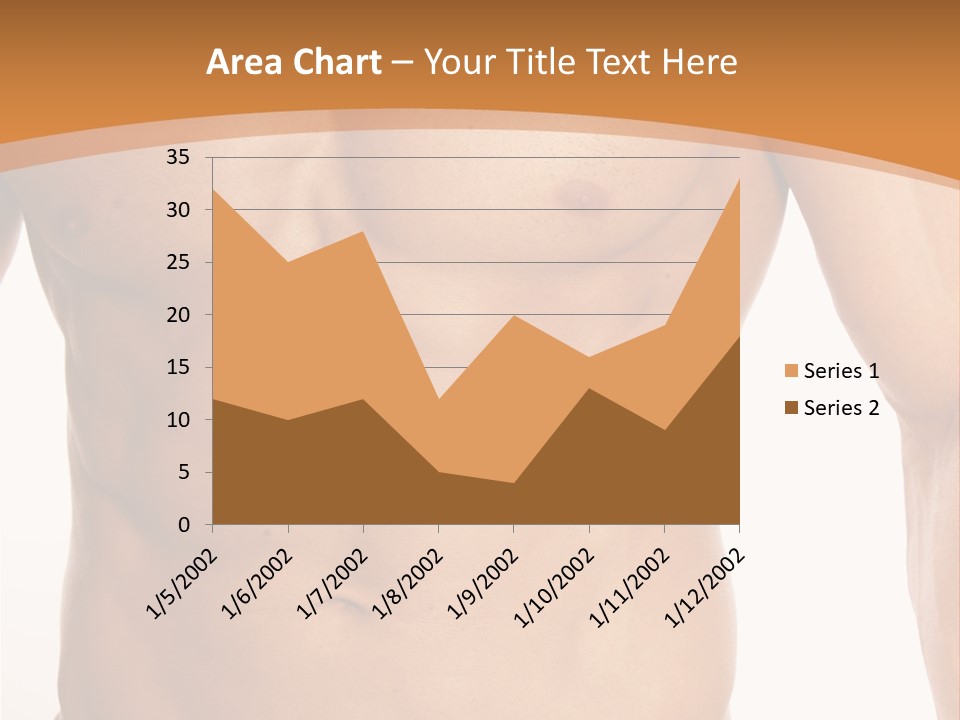 Bare Health Neck PowerPoint Template