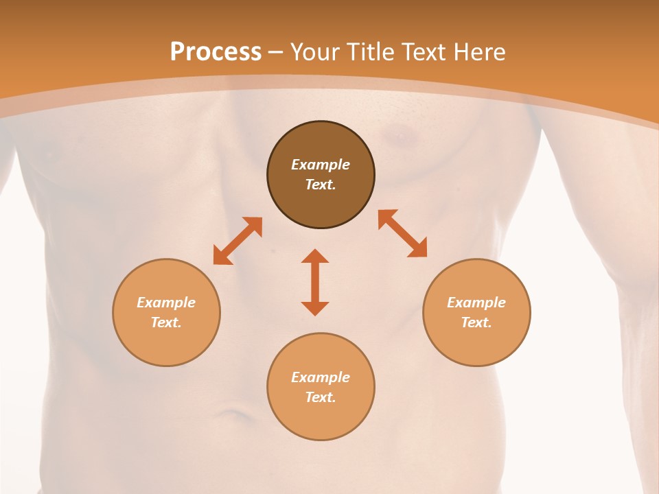 Bare Health Neck PowerPoint Template