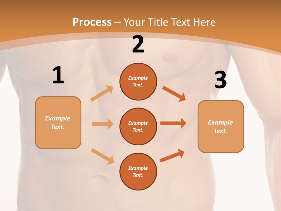 Bare Health Neck PowerPoint Template