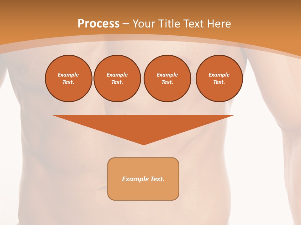 Bare Health Neck PowerPoint Template