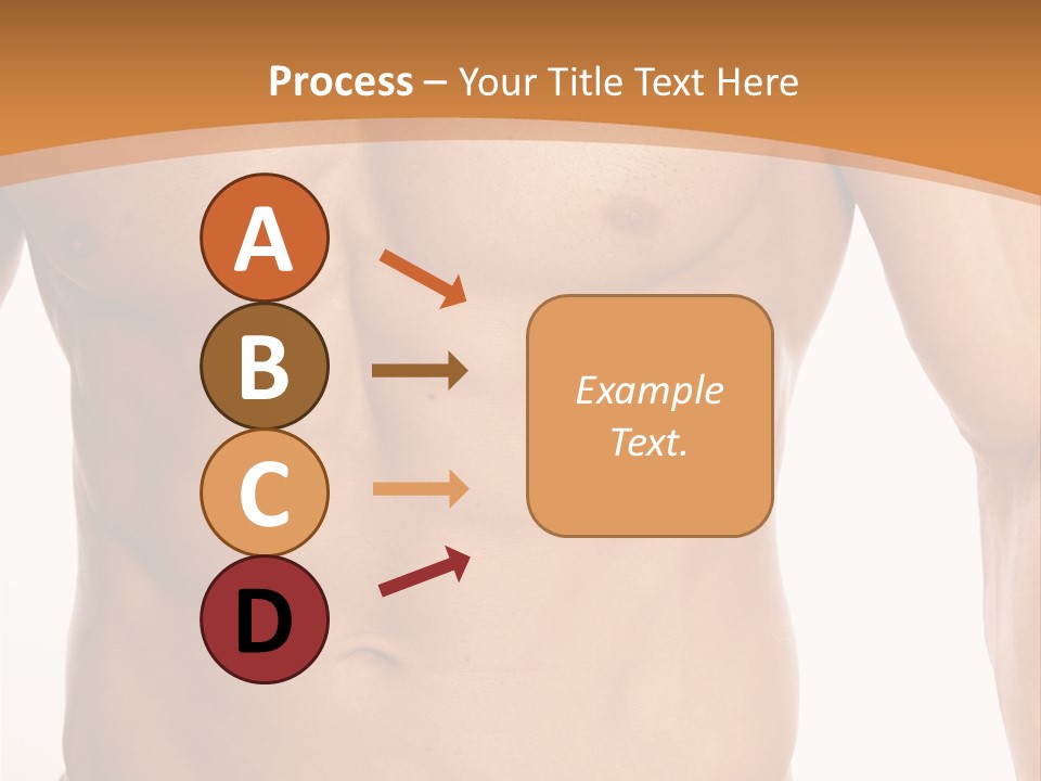 Bare Health Neck PowerPoint Template