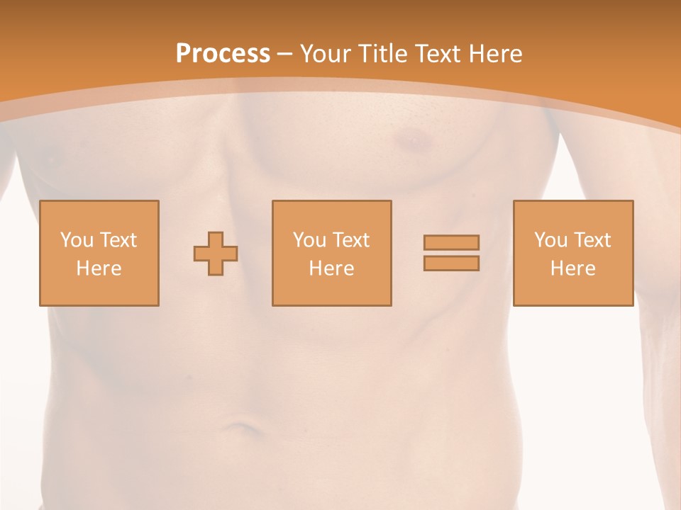 Bare Health Neck PowerPoint Template