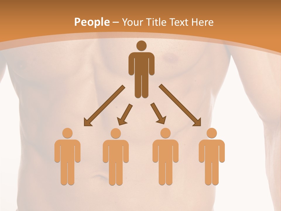 Bare Health Neck PowerPoint Template