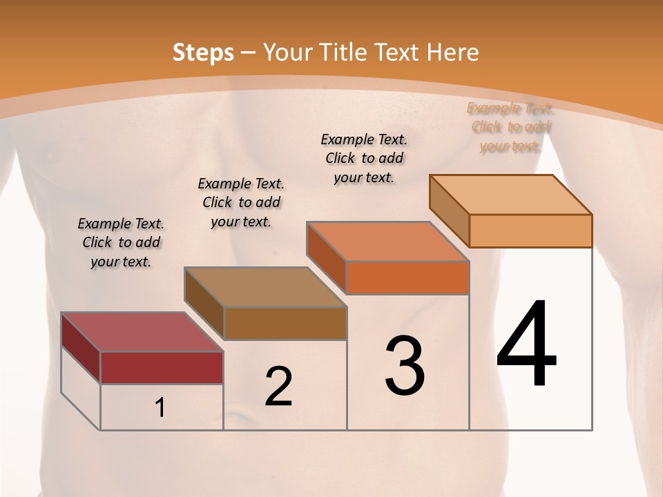 Bare Health Neck PowerPoint Template