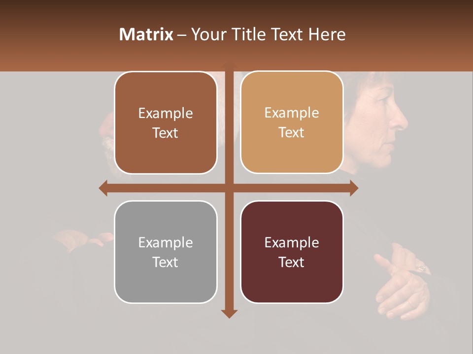 Miscommunication Marriage Relationships PowerPoint Template