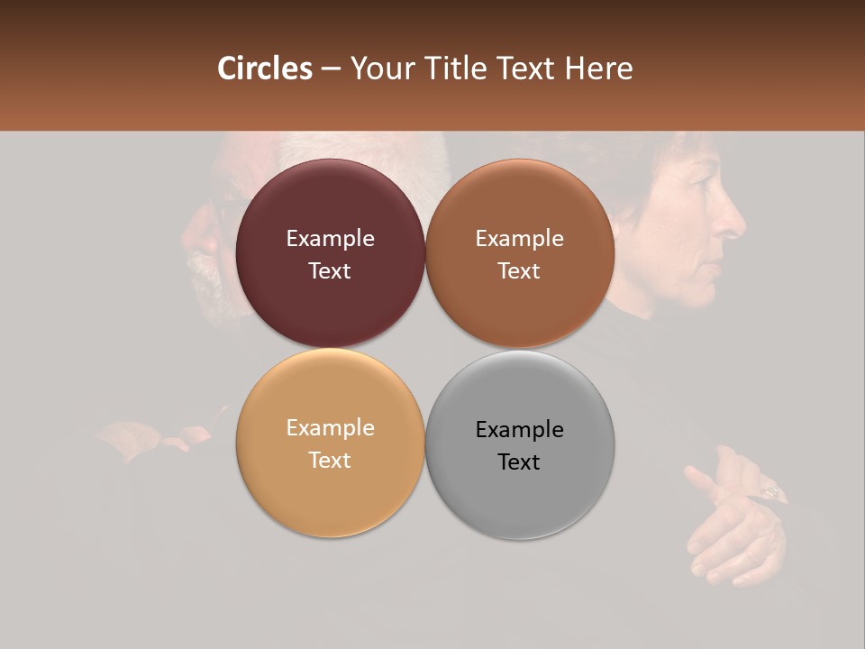 Miscommunication Marriage Relationships PowerPoint Template