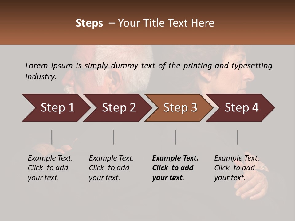 Miscommunication Marriage Relationships PowerPoint Template