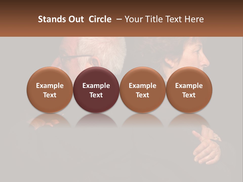 Miscommunication Marriage Relationships PowerPoint Template