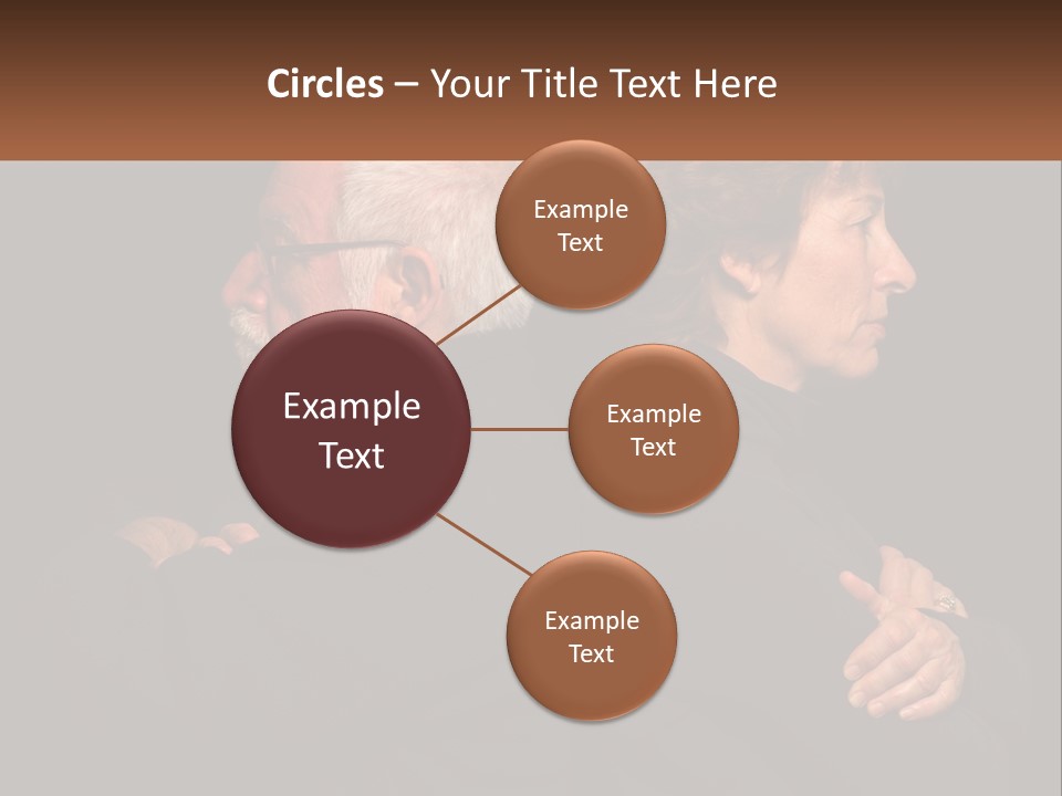 Miscommunication Marriage Relationships PowerPoint Template