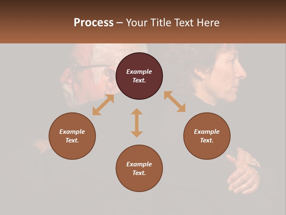 Miscommunication Marriage Relationships PowerPoint Template