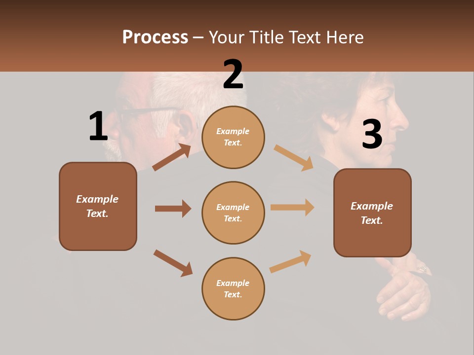 Miscommunication Marriage Relationships PowerPoint Template
