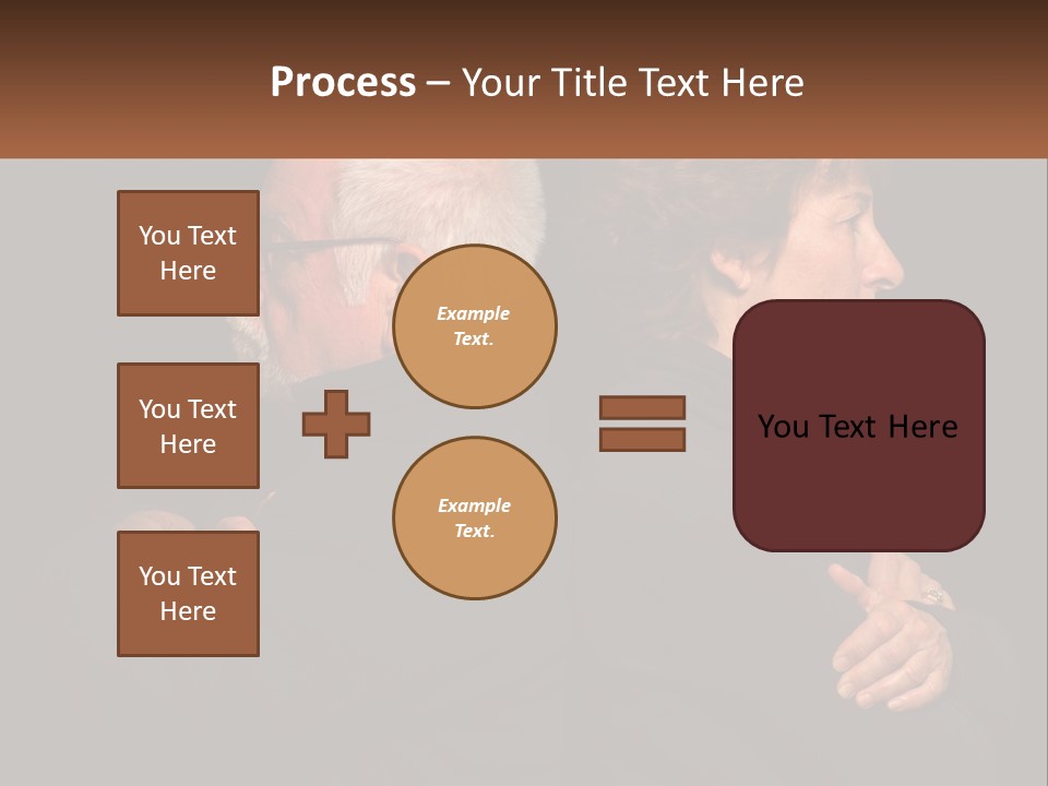 Miscommunication Marriage Relationships PowerPoint Template