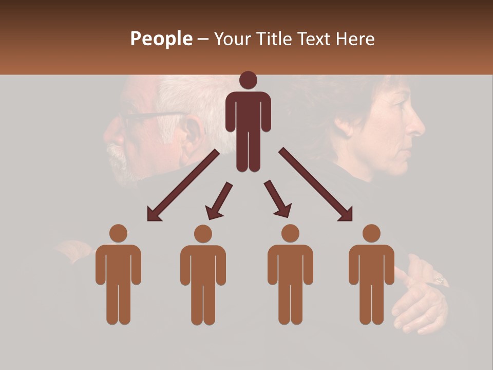 Miscommunication Marriage Relationships PowerPoint Template