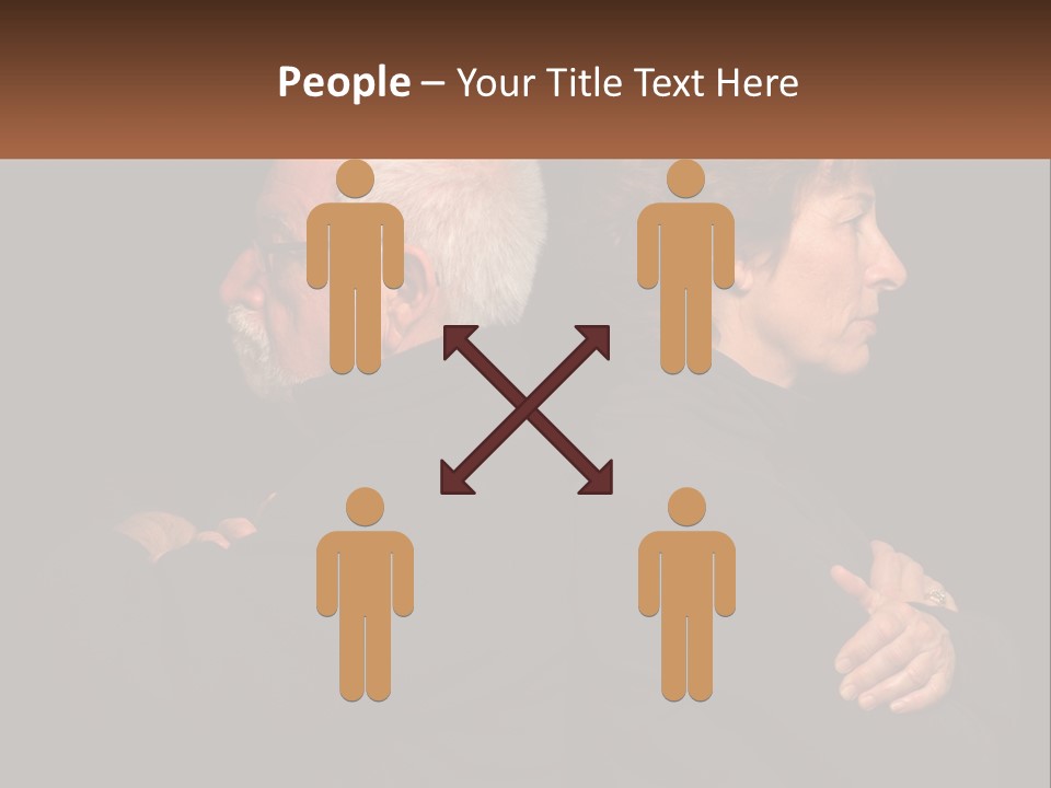 Miscommunication Marriage Relationships PowerPoint Template